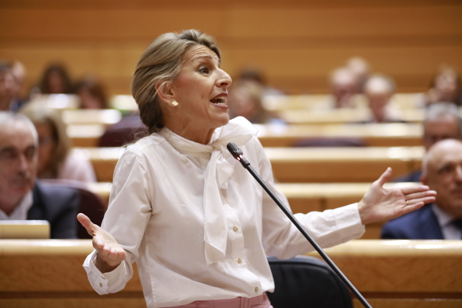 La vicepresidenta segunda y líder de Sumar, Yolanda Díaz.
