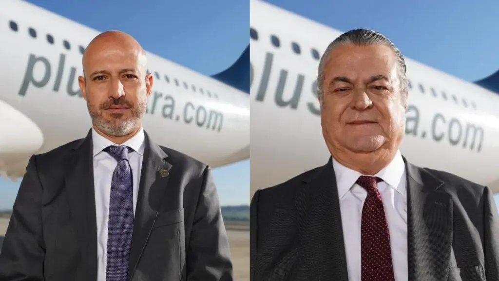 Roberto Roselli y Julio Martínez, el CEO y el presidente de la aerolínea Plus Ultra, detenidos el pasado 11 de diciembre.