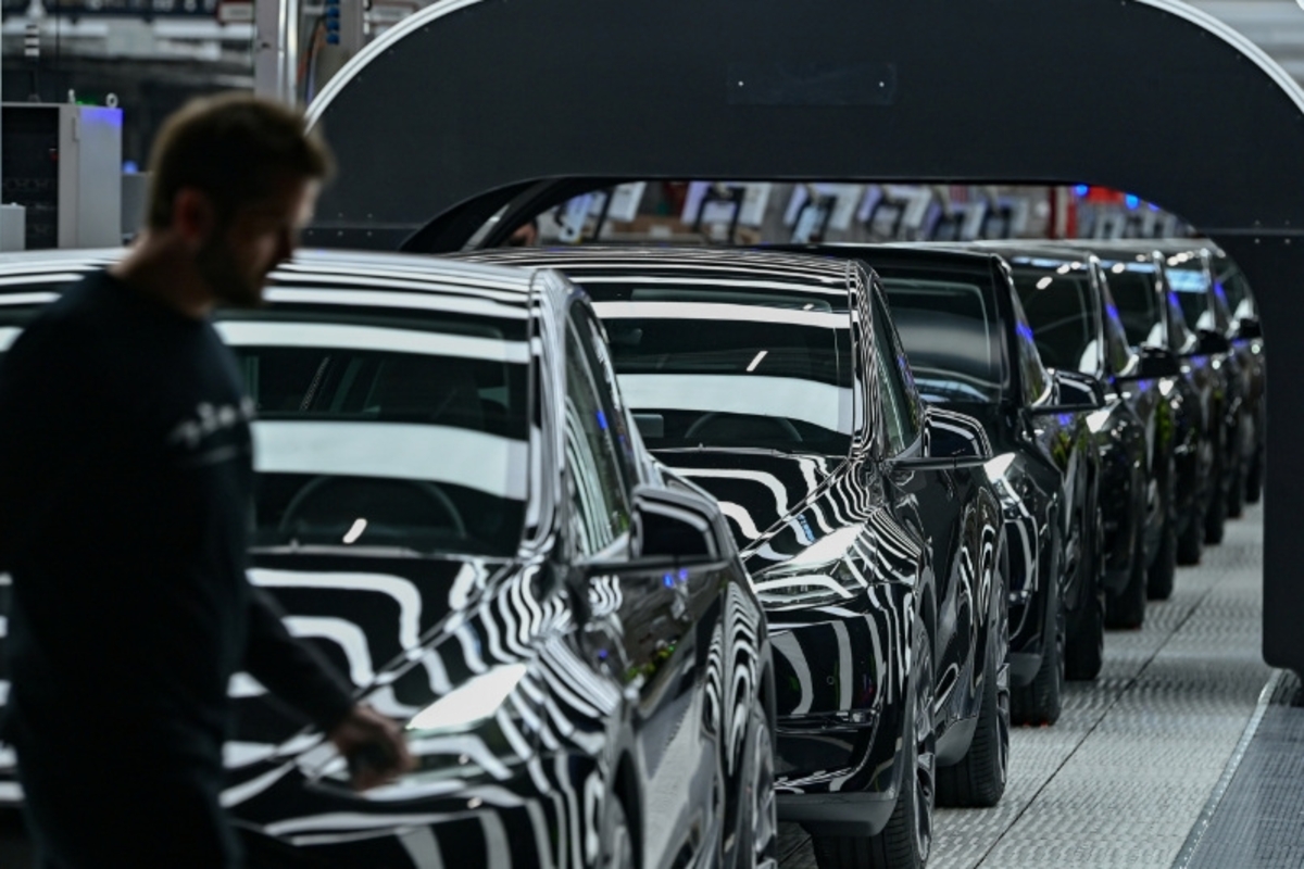 Una fábrica de coches eléctricos