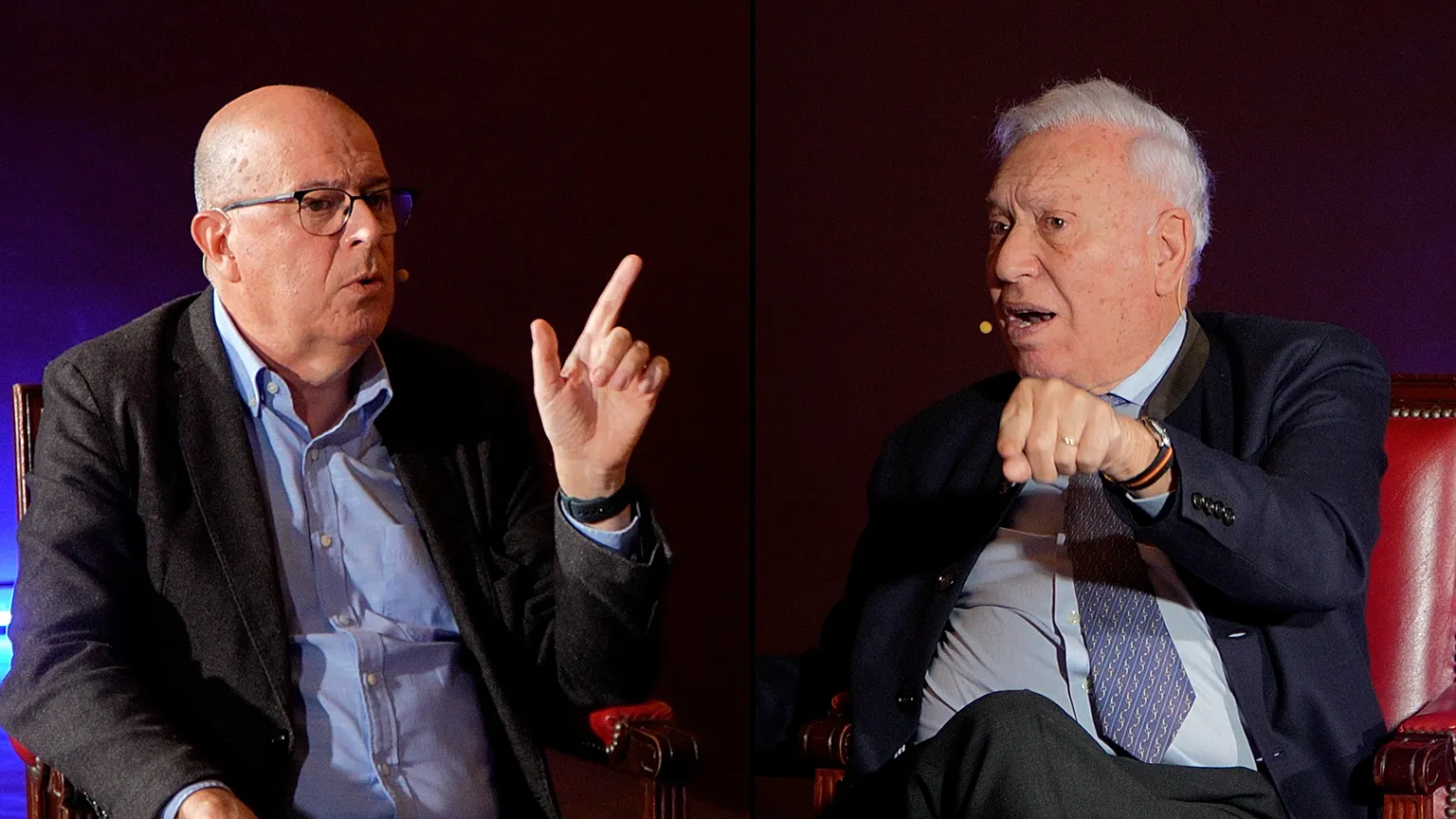 José Zaragoza and José Manuel García-Margallo in The Ring
