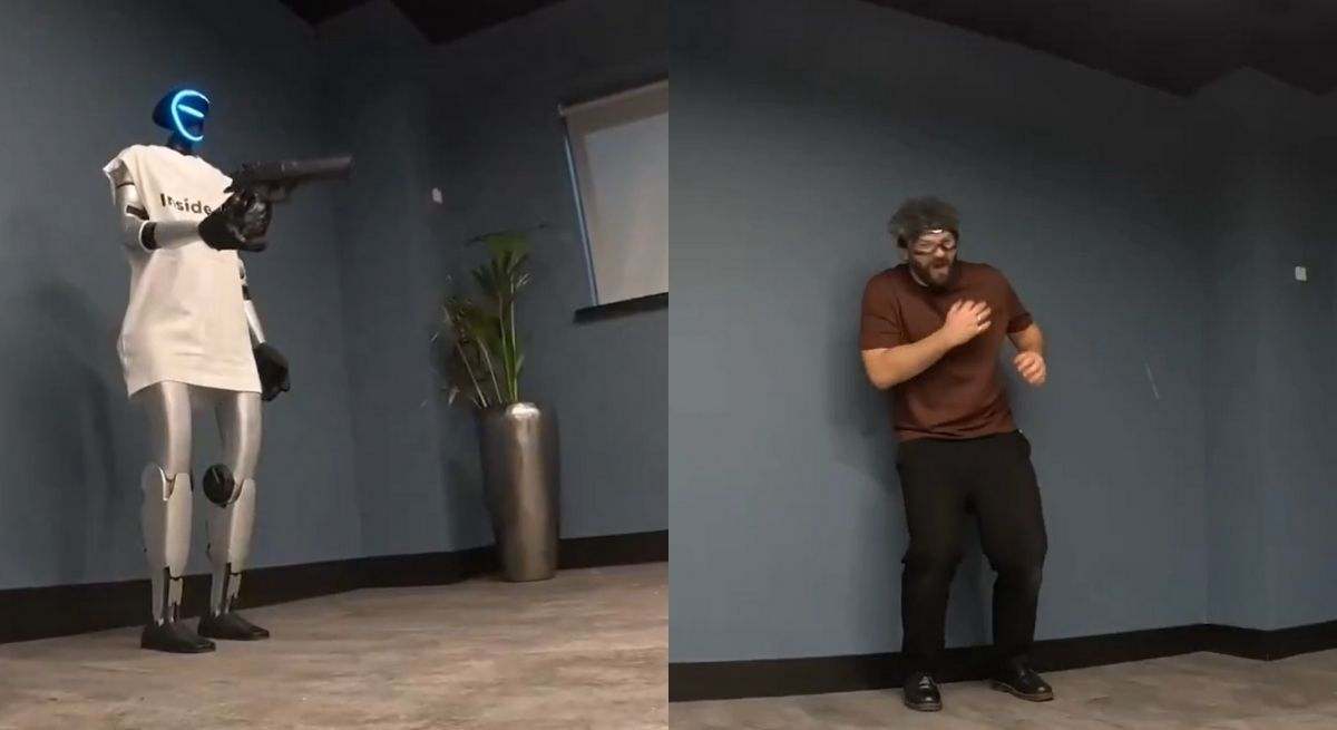 La prueba definitiva: le da una pistola a un robot IA y lo que ocurre nos debería preocupar mucho