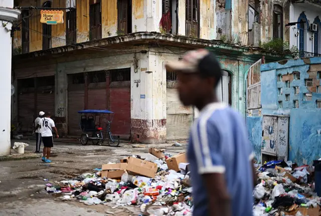 Calle en Cuba