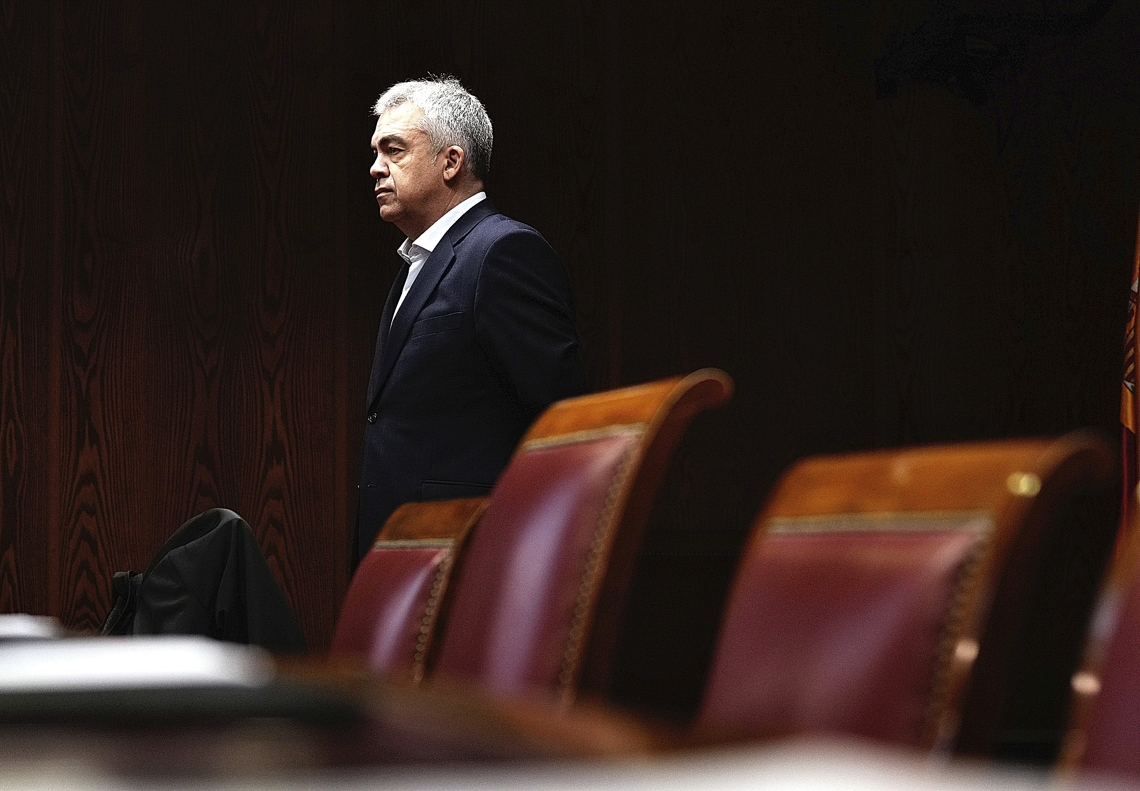 Santos Cerdán, en el Senado el 17 de diciembre pasado.