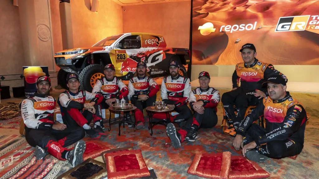 Presentación de los equipos Repsol Toyota Rally Team y Toyota Gazoo Racing.