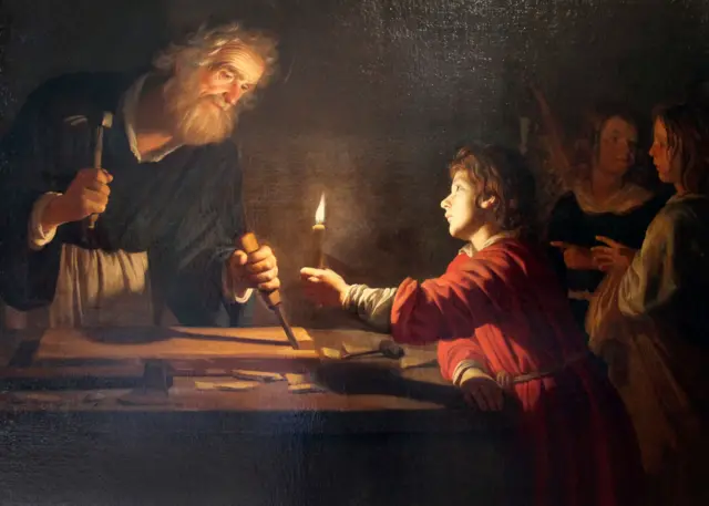 Cuadro de Jpse y Jesús.