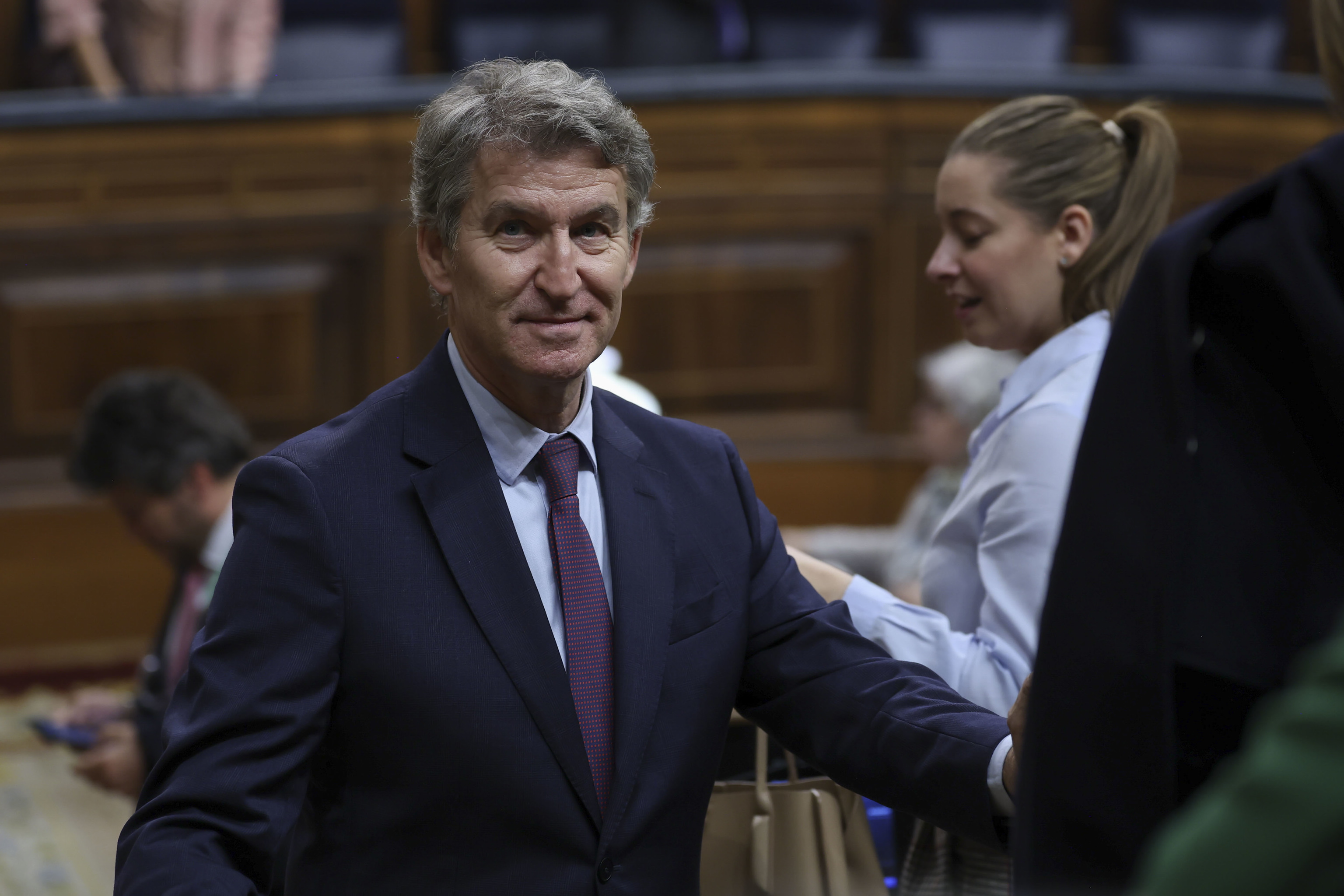 El presidente del PP, Alberto Núñez Feijóo.