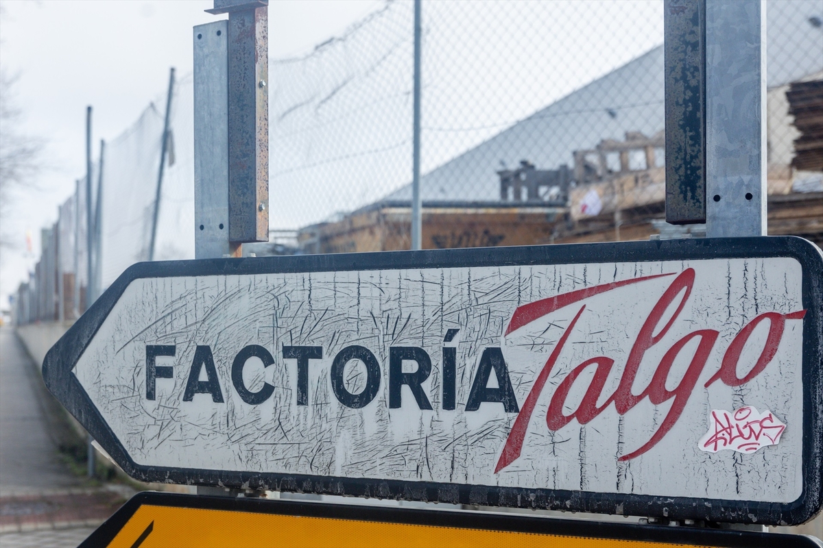 Un cartel indica la sede