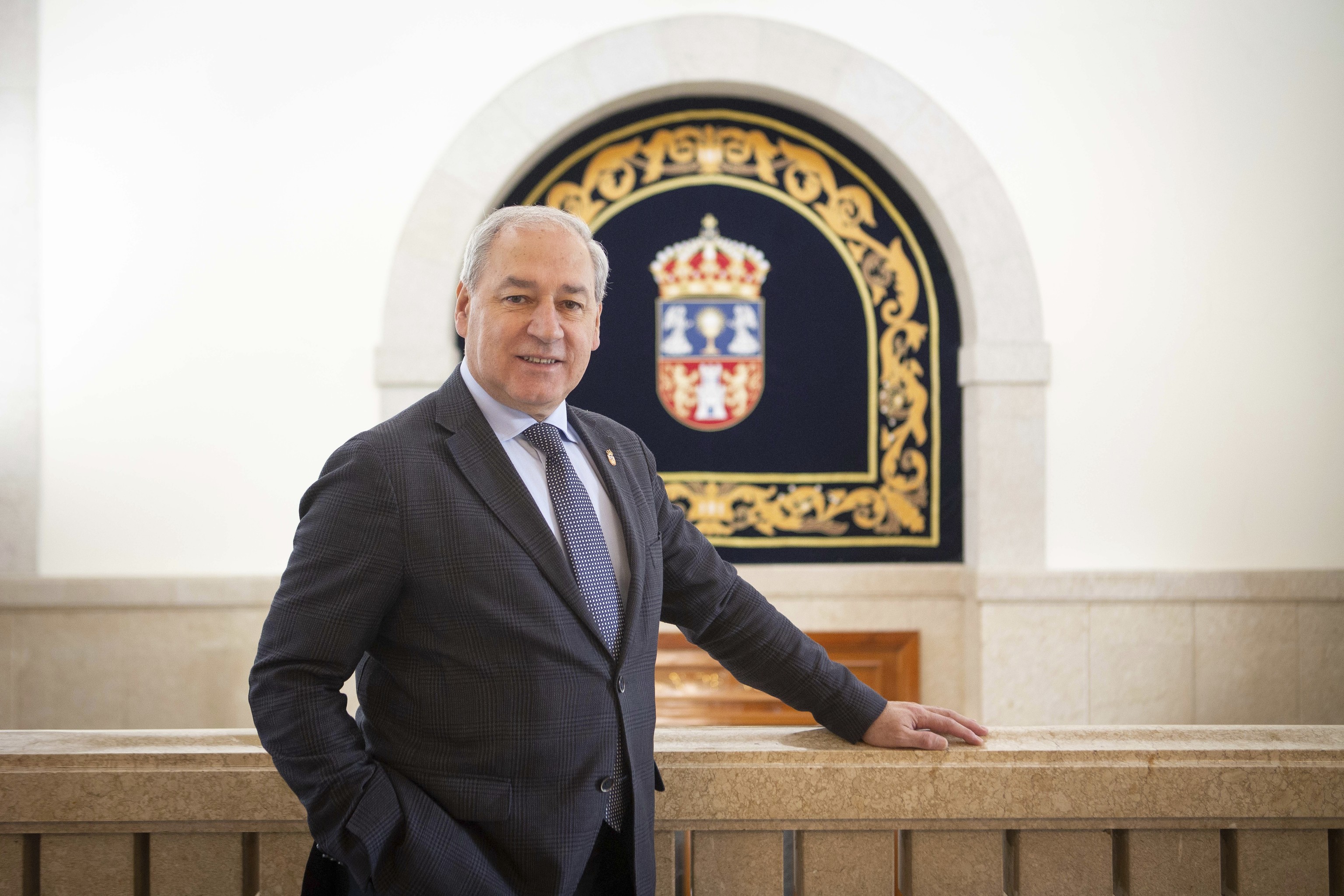 El presidente de la Diputación de Lugo, José Tomé.