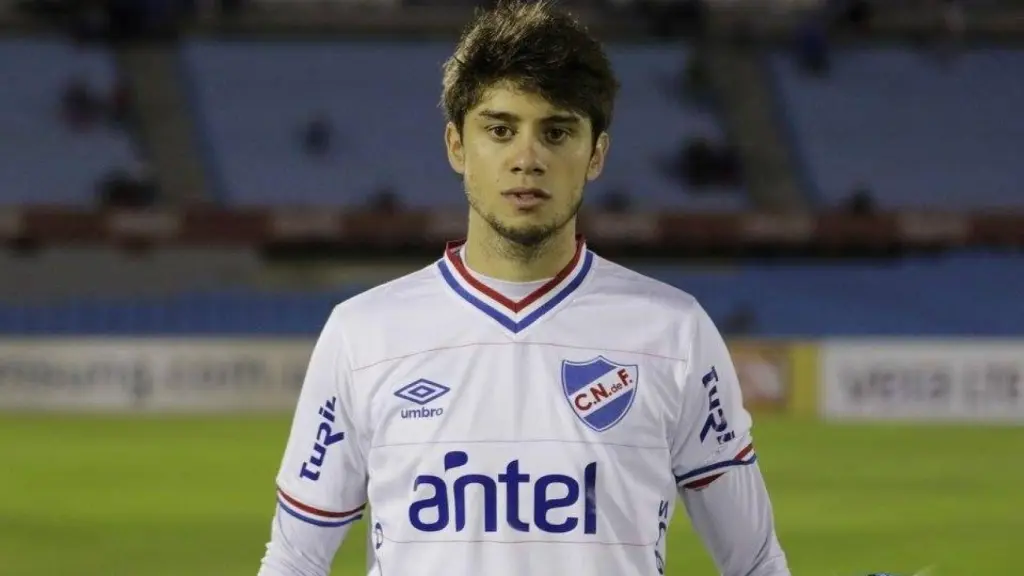 Matías Cabrera, durante un partido.