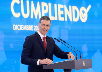 El presidente del Gobierno, Pedro