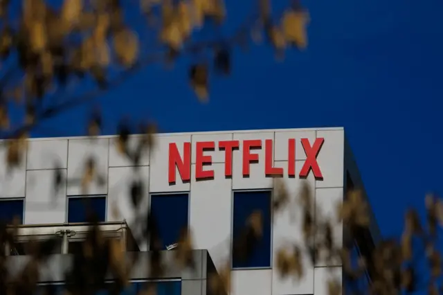 El edificio de Netflix.