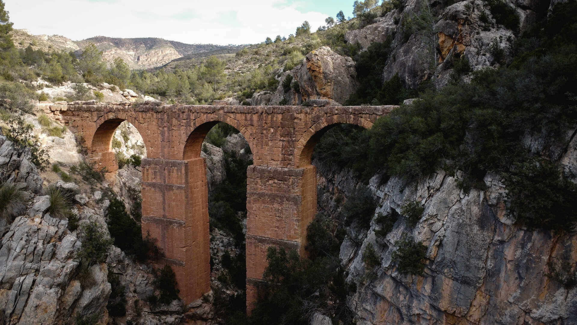 Foto: El acueducto romano más grande de España está en Valencia. (Comunitat Valenciana)