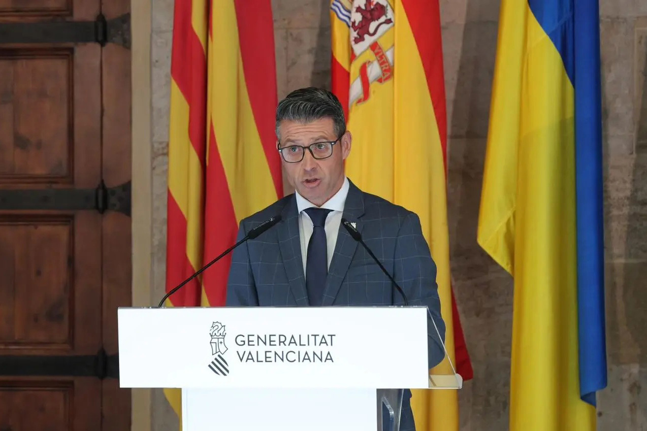 El alcalde de Almussafes, Toni González