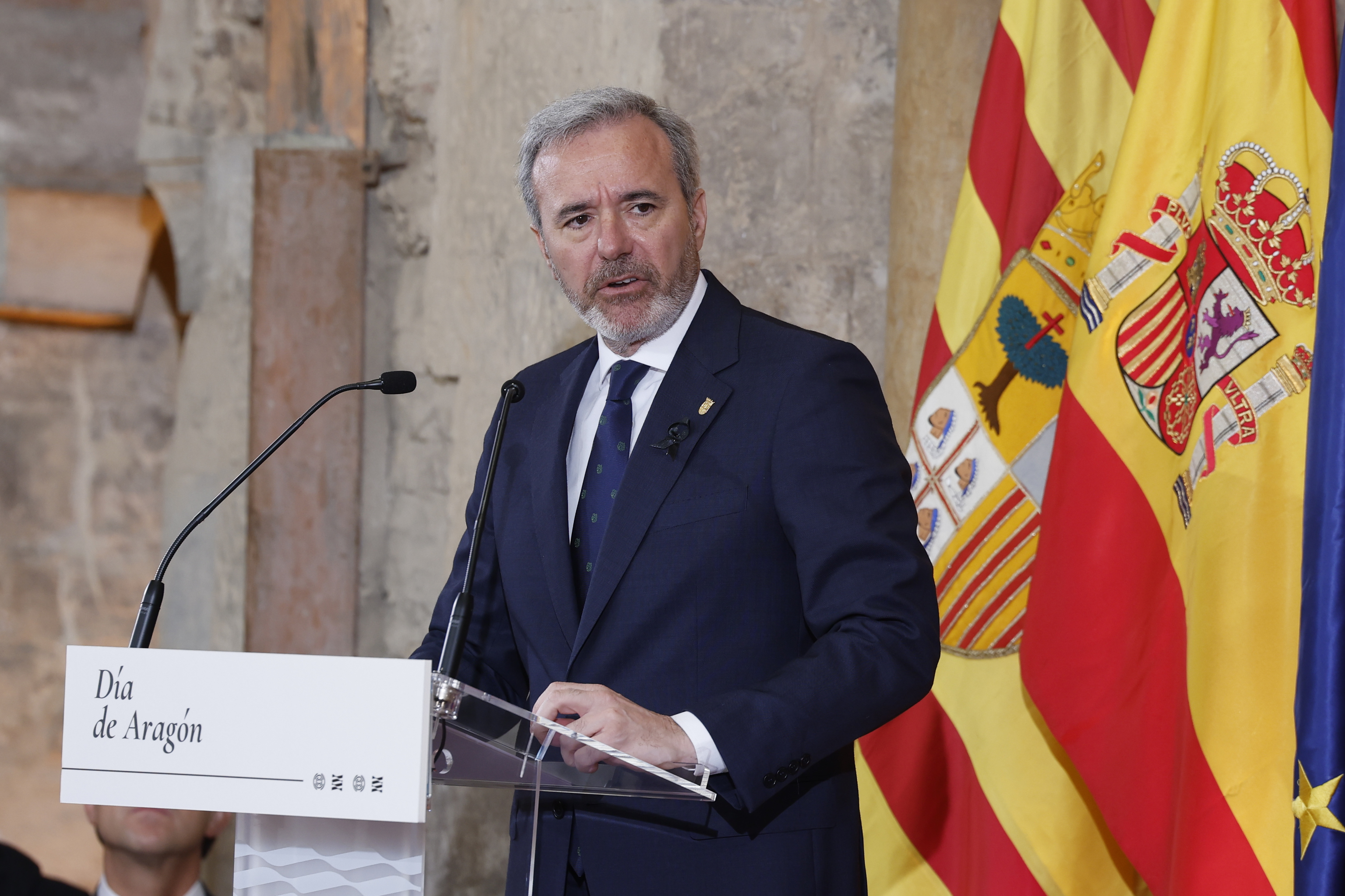 El presidente de Aragón, Jorge Azcón.