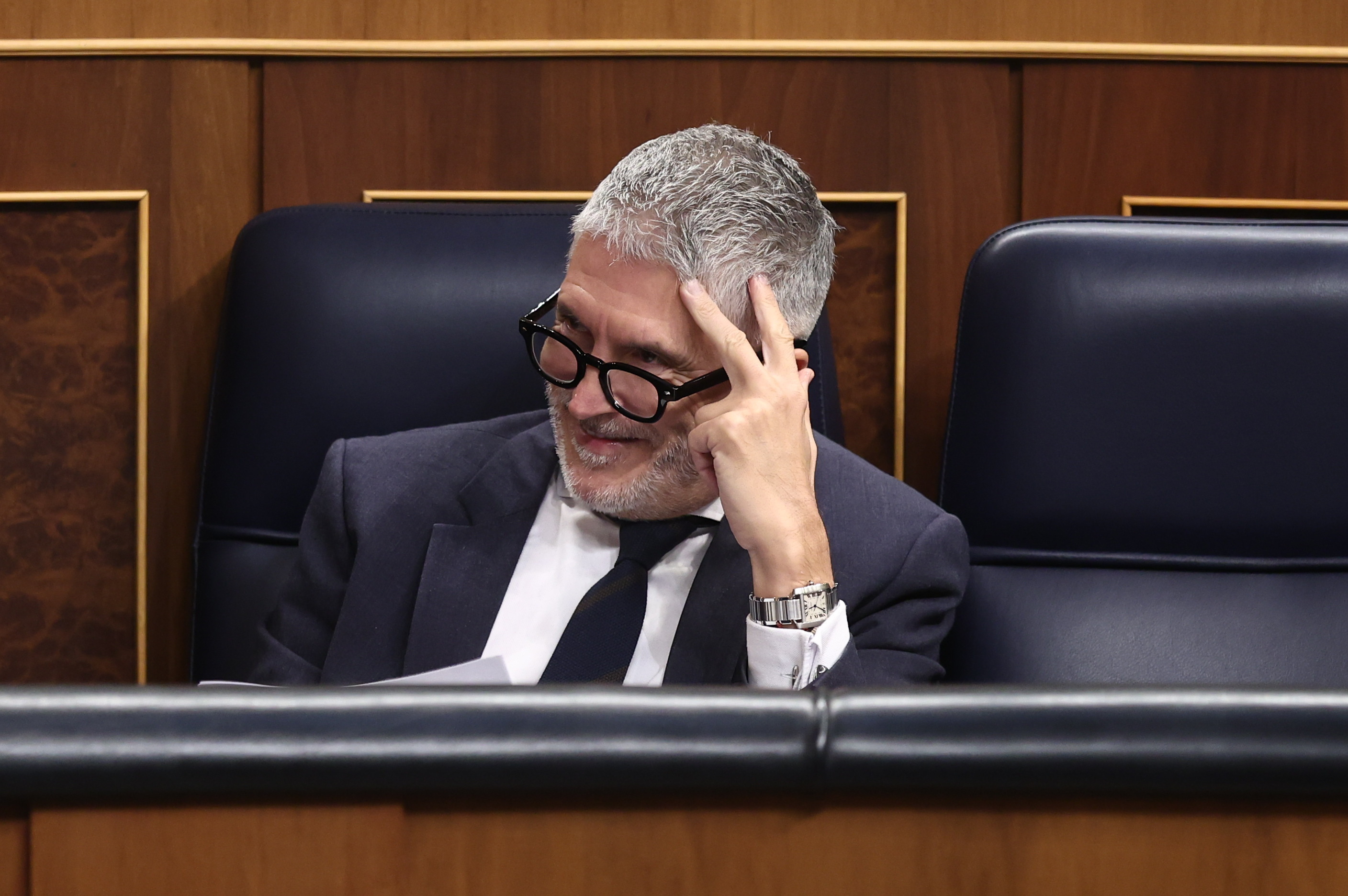 El ministro del Interior, Fernando Grande-Marlaska.