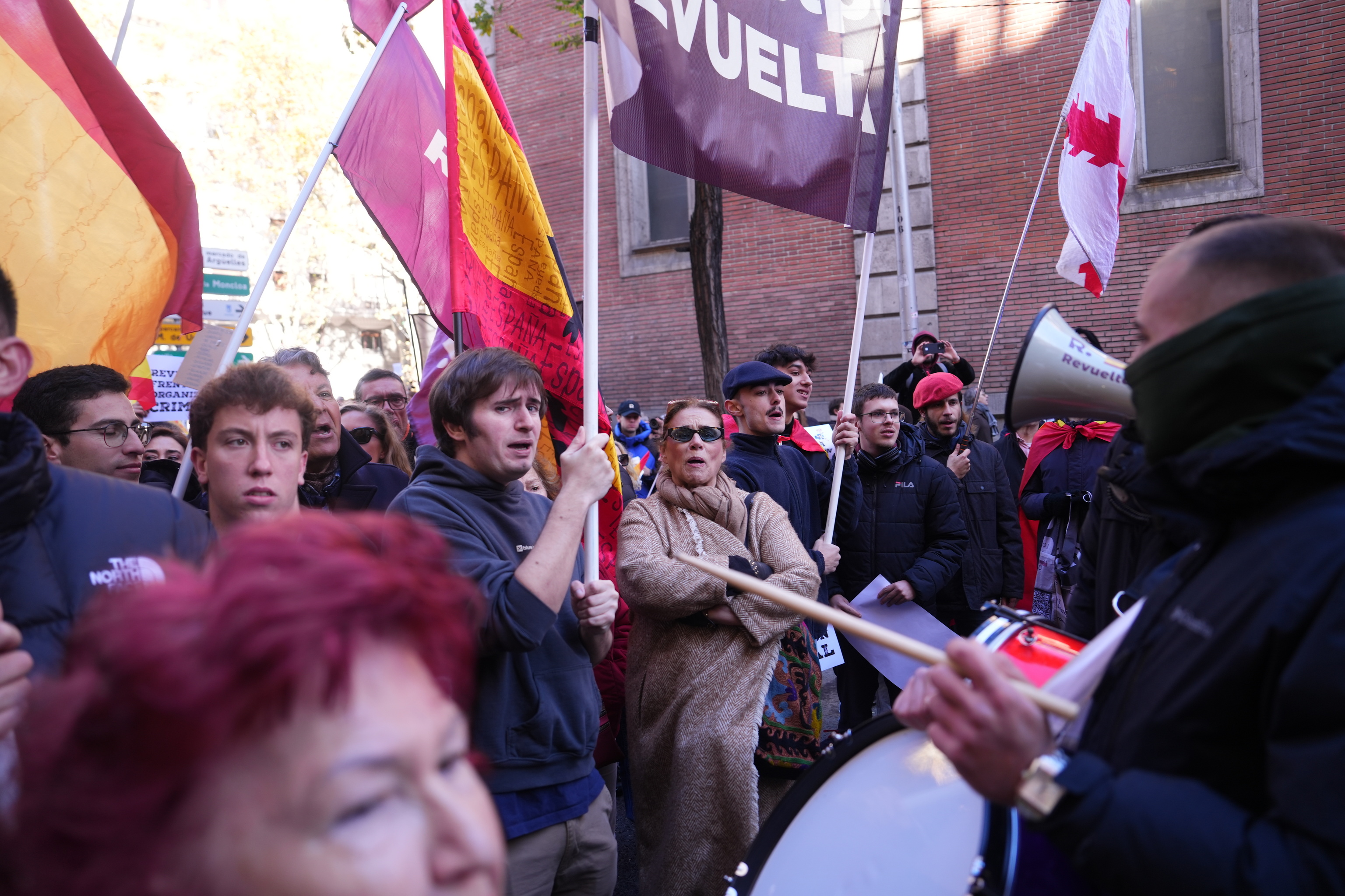 Manifestación convocada por Revuelta el pasado 30 de noviembre en Madrid