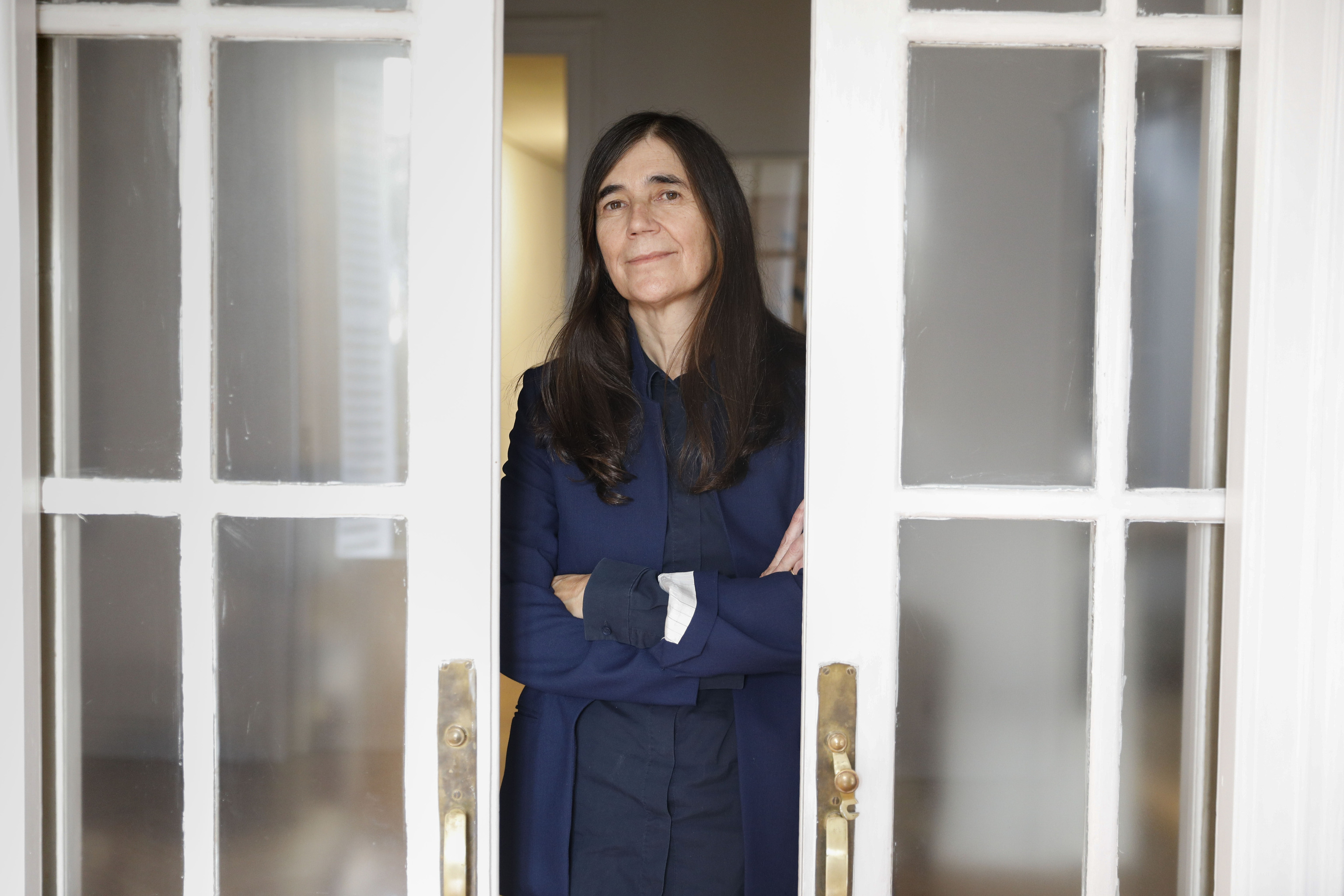 La ex directora del CNIO María Blasco, ayer en Madrid.