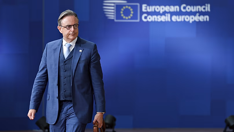 Bart De Wever has so far opposed the reparations loan.