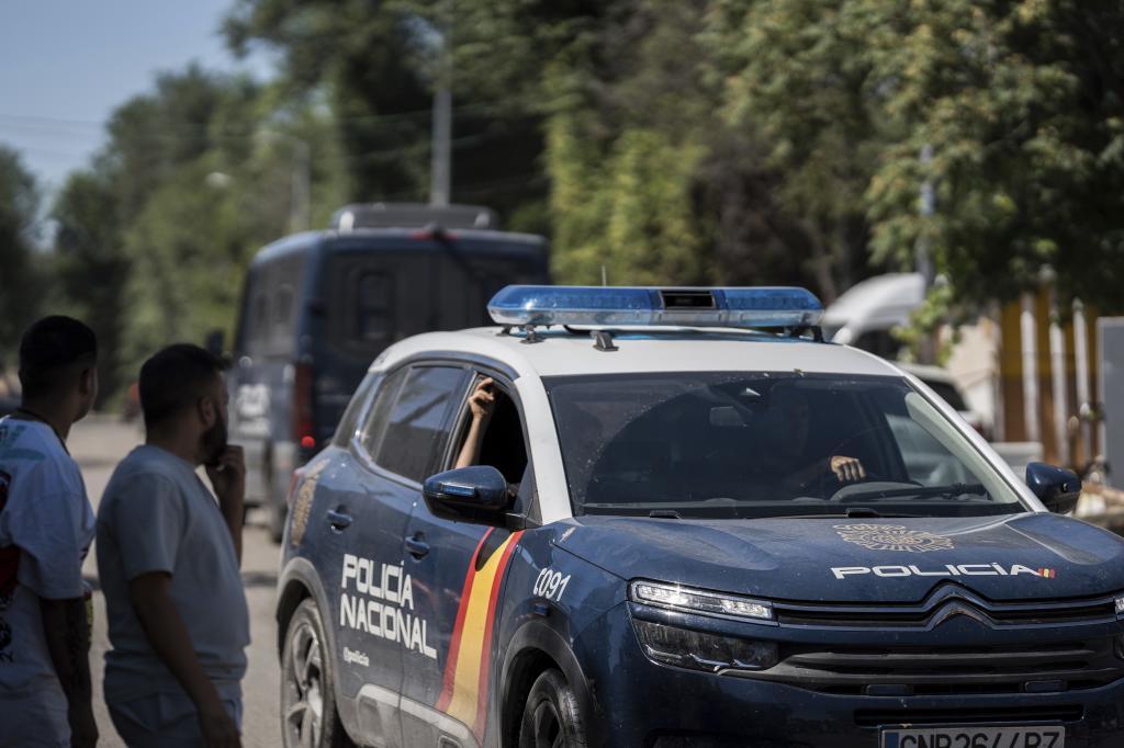 Un coche de la Policía Nacional, en una imagen de archivo