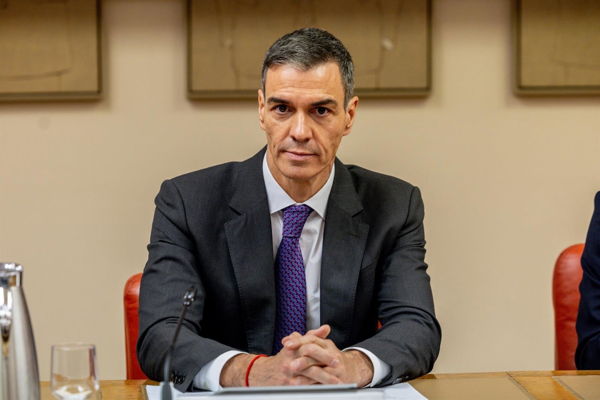 El presidente del Gobierno, Pedro