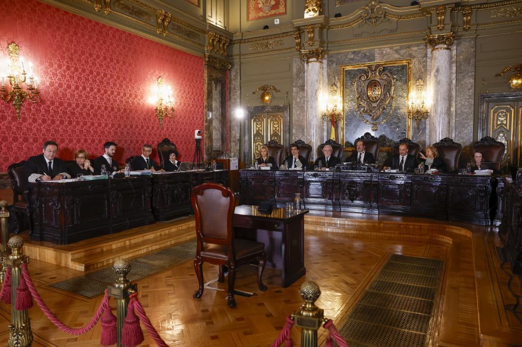 El tribunal que ha juzgado a Álvaro García Ortiz, presidido por Andrés Martínez Arrieta.