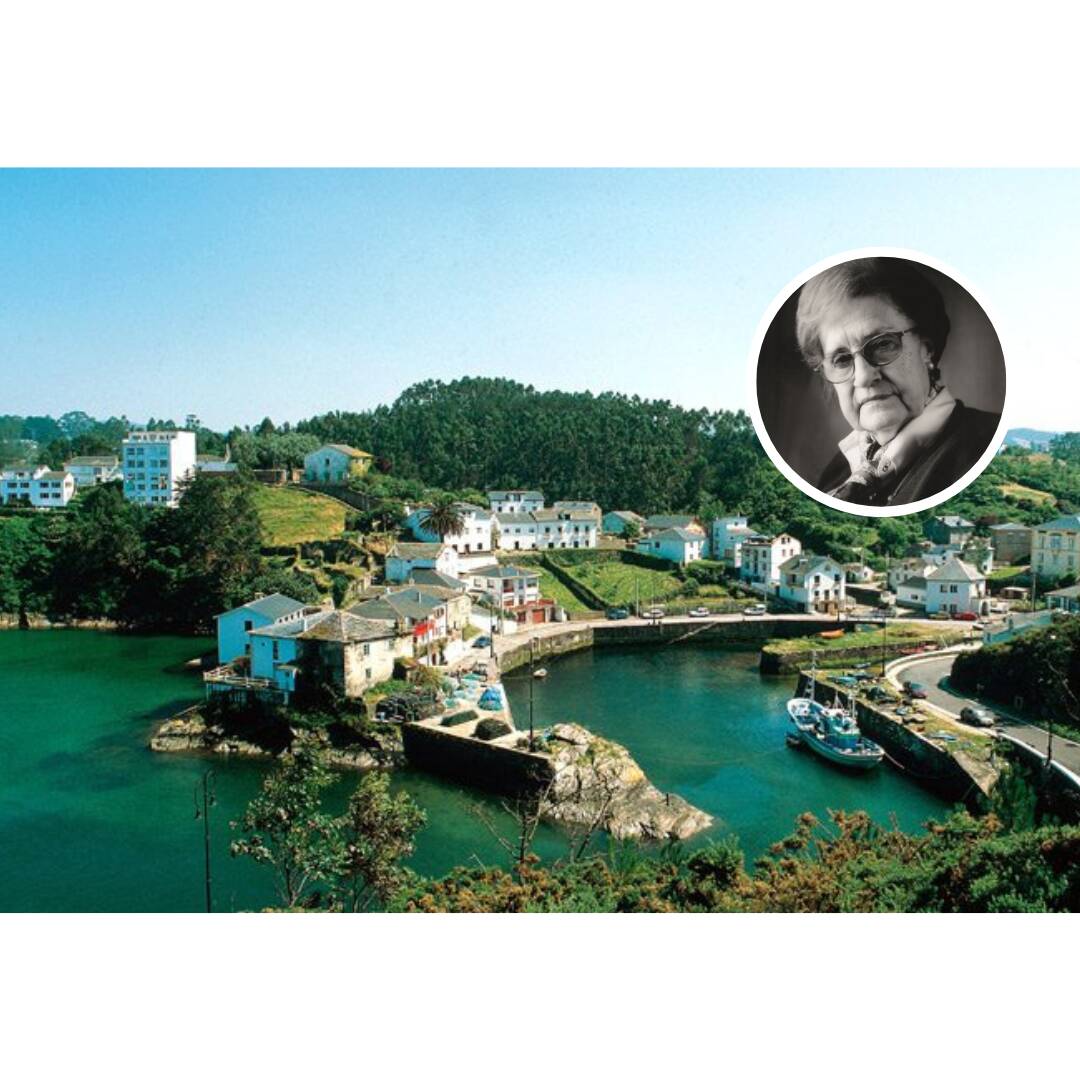 Foto: Una de las aldeas marineras más pintorescas del occidente asturiano, con sus casas colgadas sobre la ría. (La Casa del Libro/guiadeasturias.com)