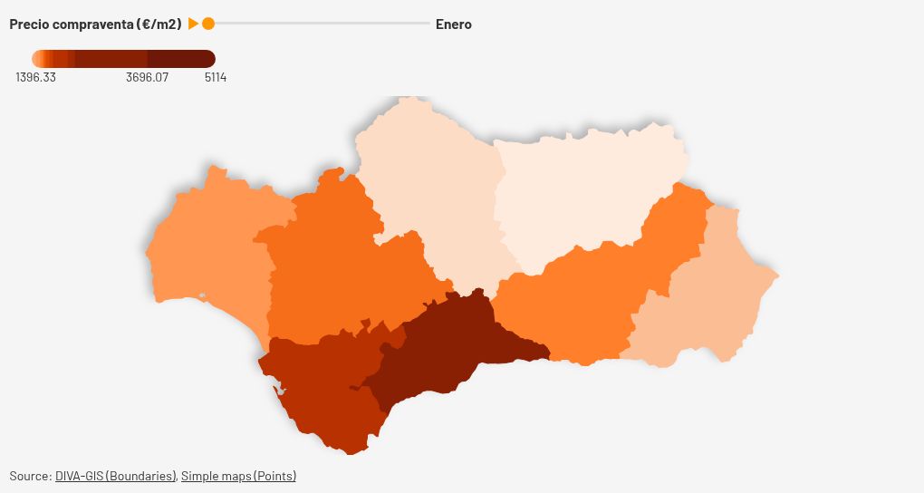 map visualization