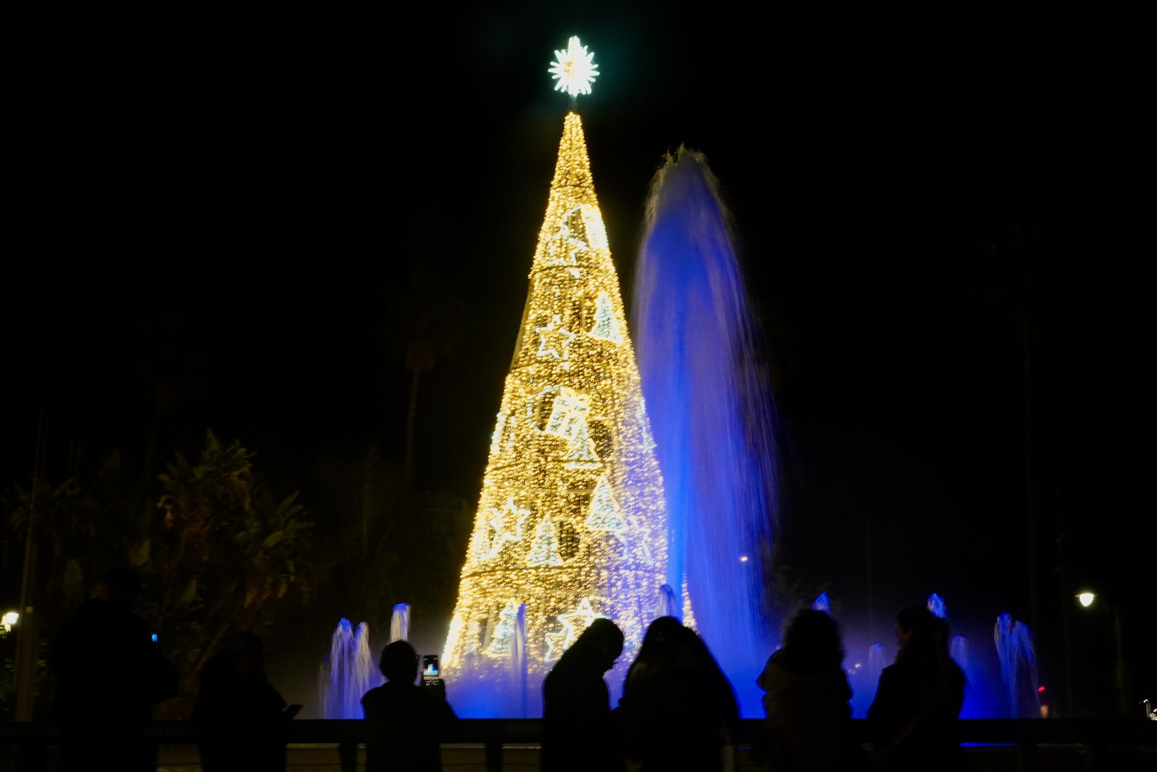 Foto: Alumbrado de Navidad en Málaga. (Europa Press/Álex Zea)