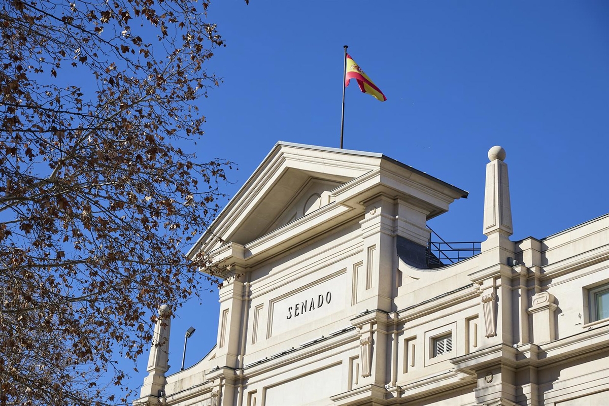 Fachada del Palacio del Senado,