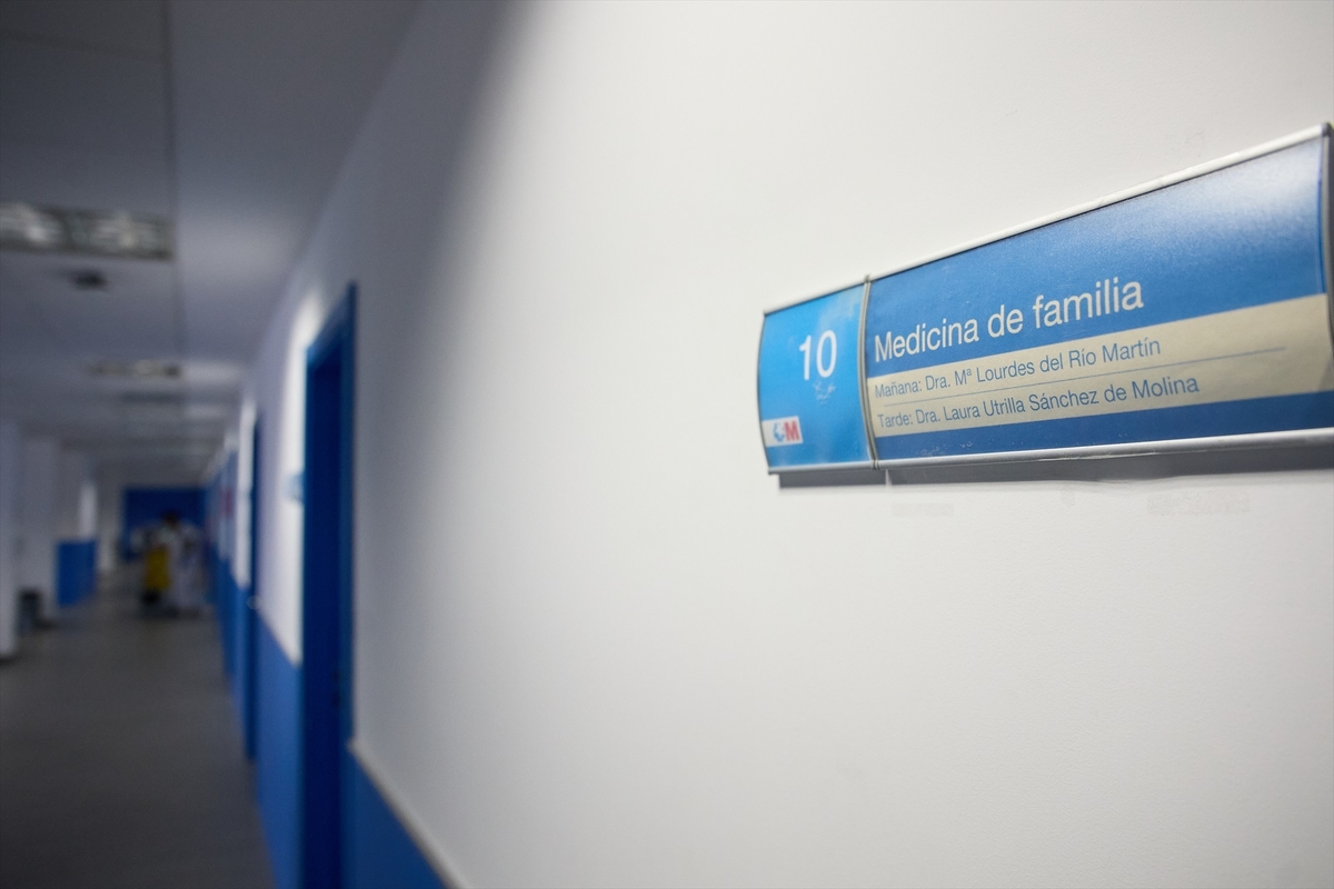 Un centro de salud madrileño