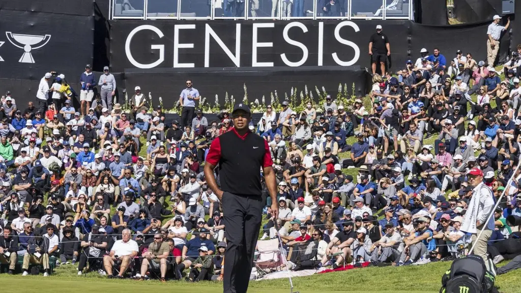 Tiger Woods, en el Genesis Invitational Golf