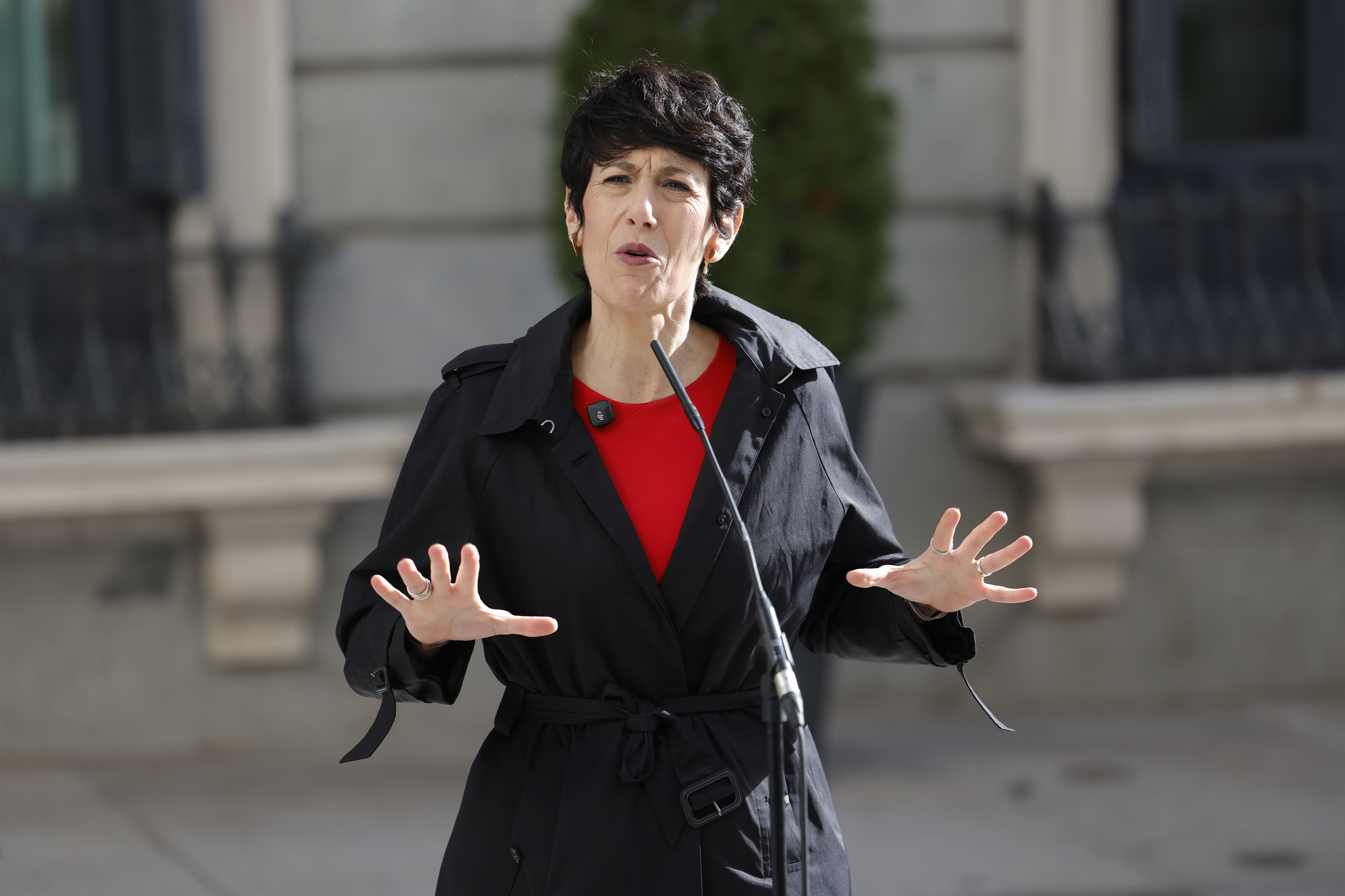 La portavoz del Gobierno y ministra de Inclusión, Seguridad Social y Migraciones, Elma Saiz.