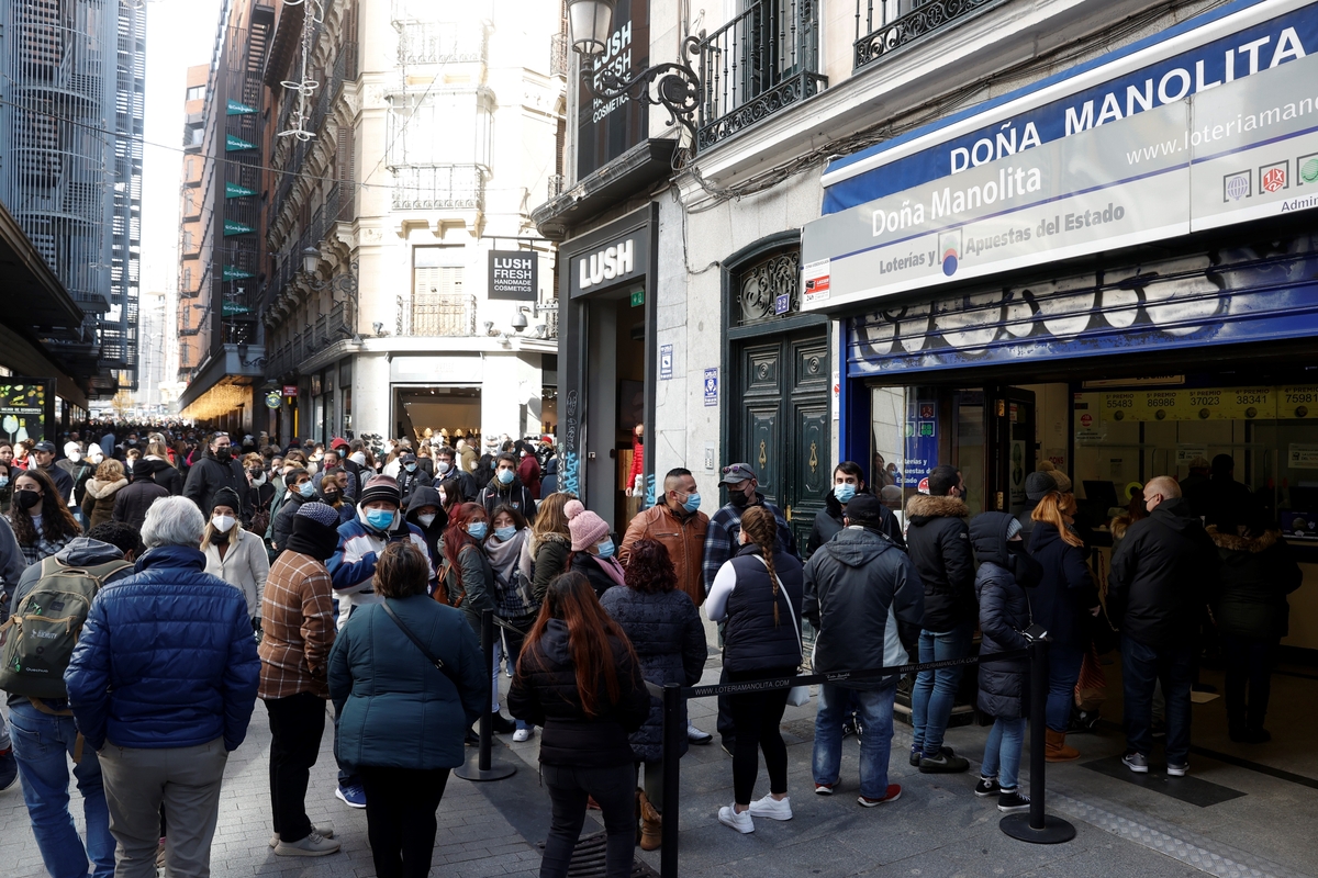 Vista de la cola para
