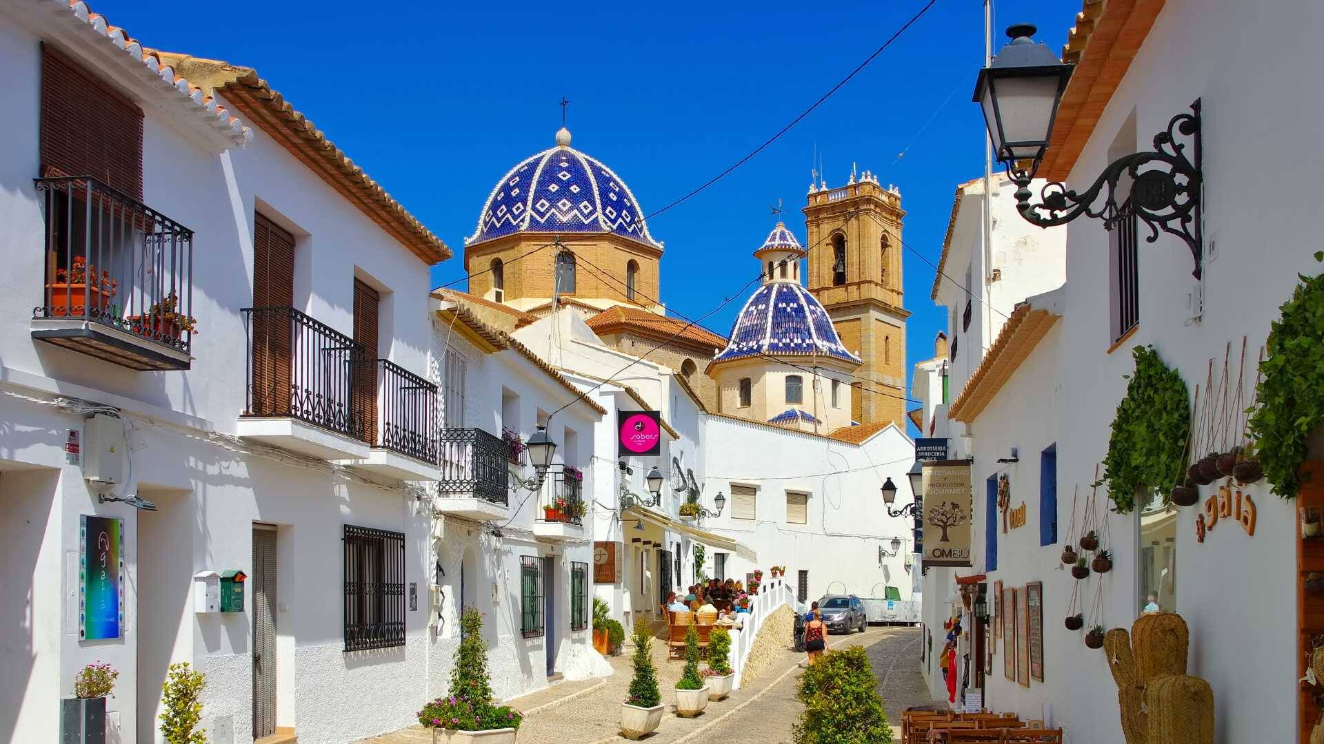 Foto: Parece Santorini, pero está en España. (Turismo de la Comunidad Valenciana)