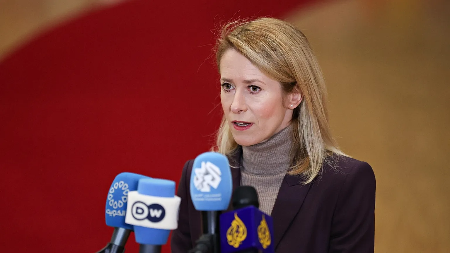 High Representative Kaja Kallas on Monday morning.