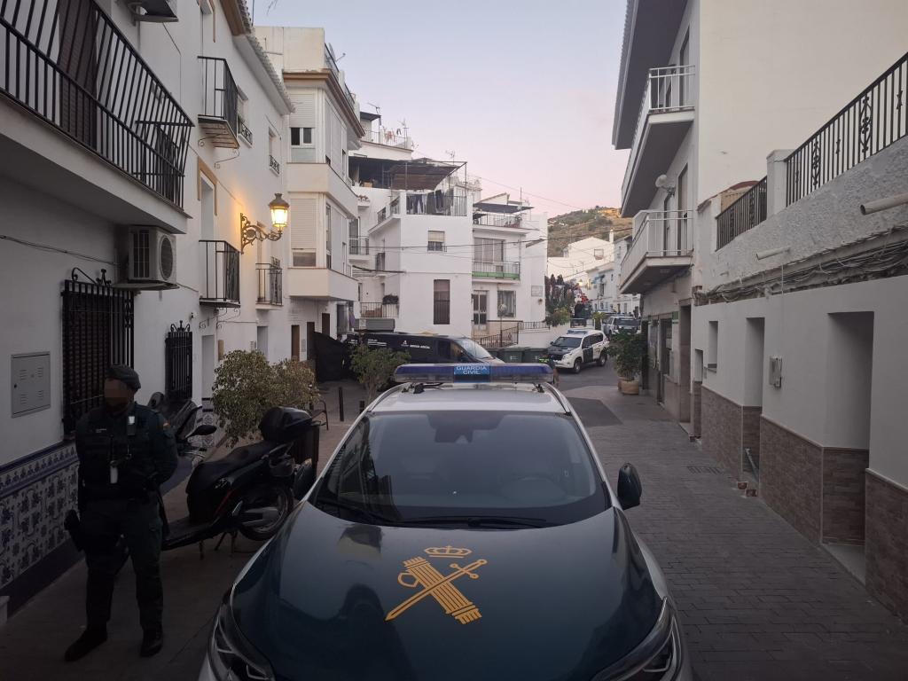 Un coche de la Guardia Civil en imagen de archivo.