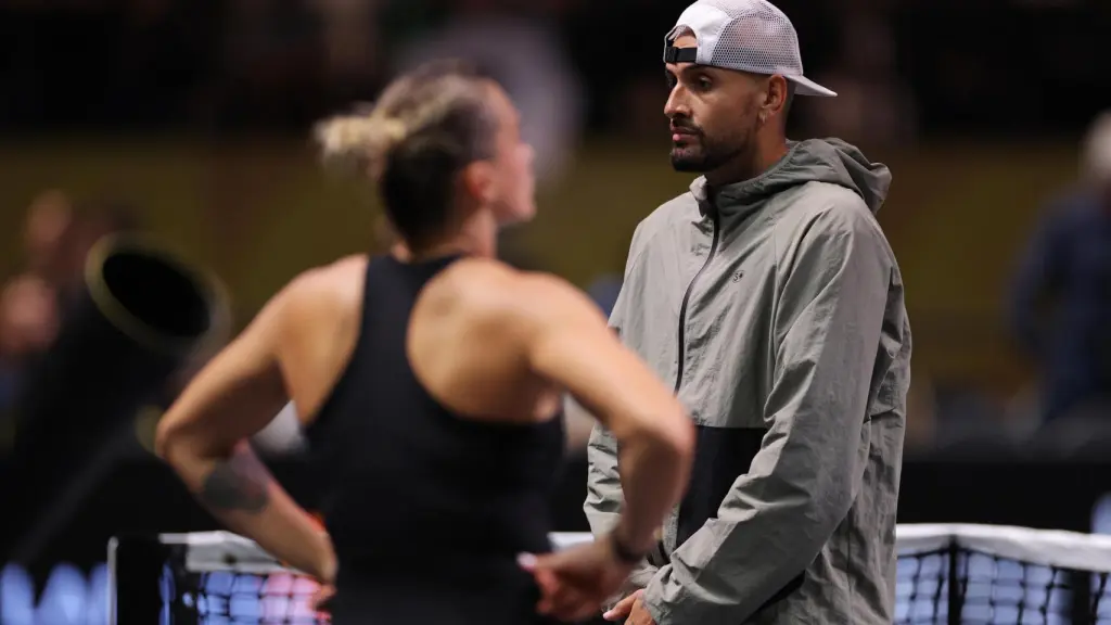 Sabalenka y Kyrgios, frente a frente en la Batalla de los Sexos.