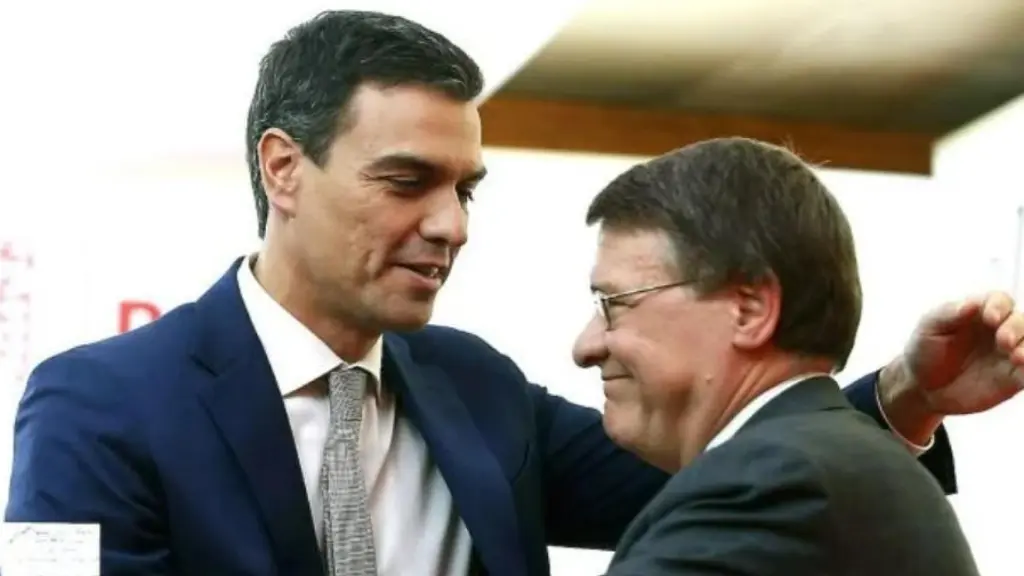 Pedro Sánchez junto a Jorsi Sevilla en una imagen de archivo.