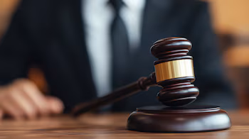 Un juez dicta sentencia (Adobe