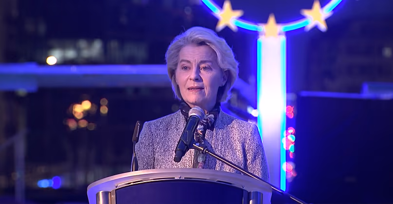 European Commission President Ursula von der Leyen at a Hanukkah event in Brussels, 17 December, 2025