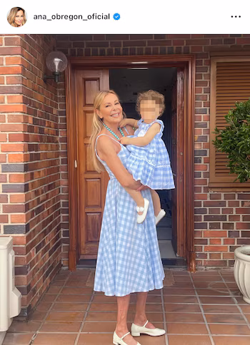 Ana Obregón con su hija/nieta