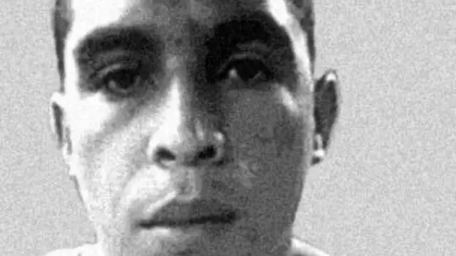 Foto del Niño Guerrero en blanco y negro