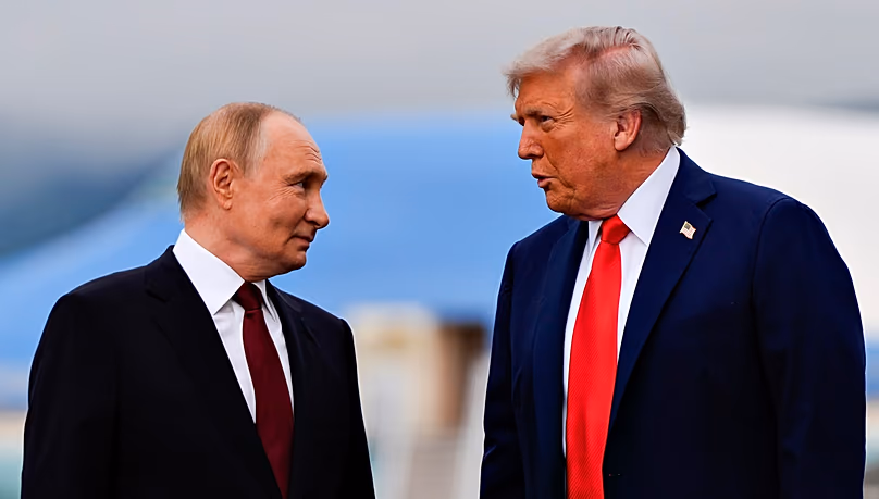 Vladimir Putin and Donald Trump.