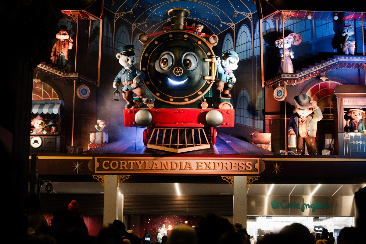 Inauguración de Cortylandia en Madrid.
