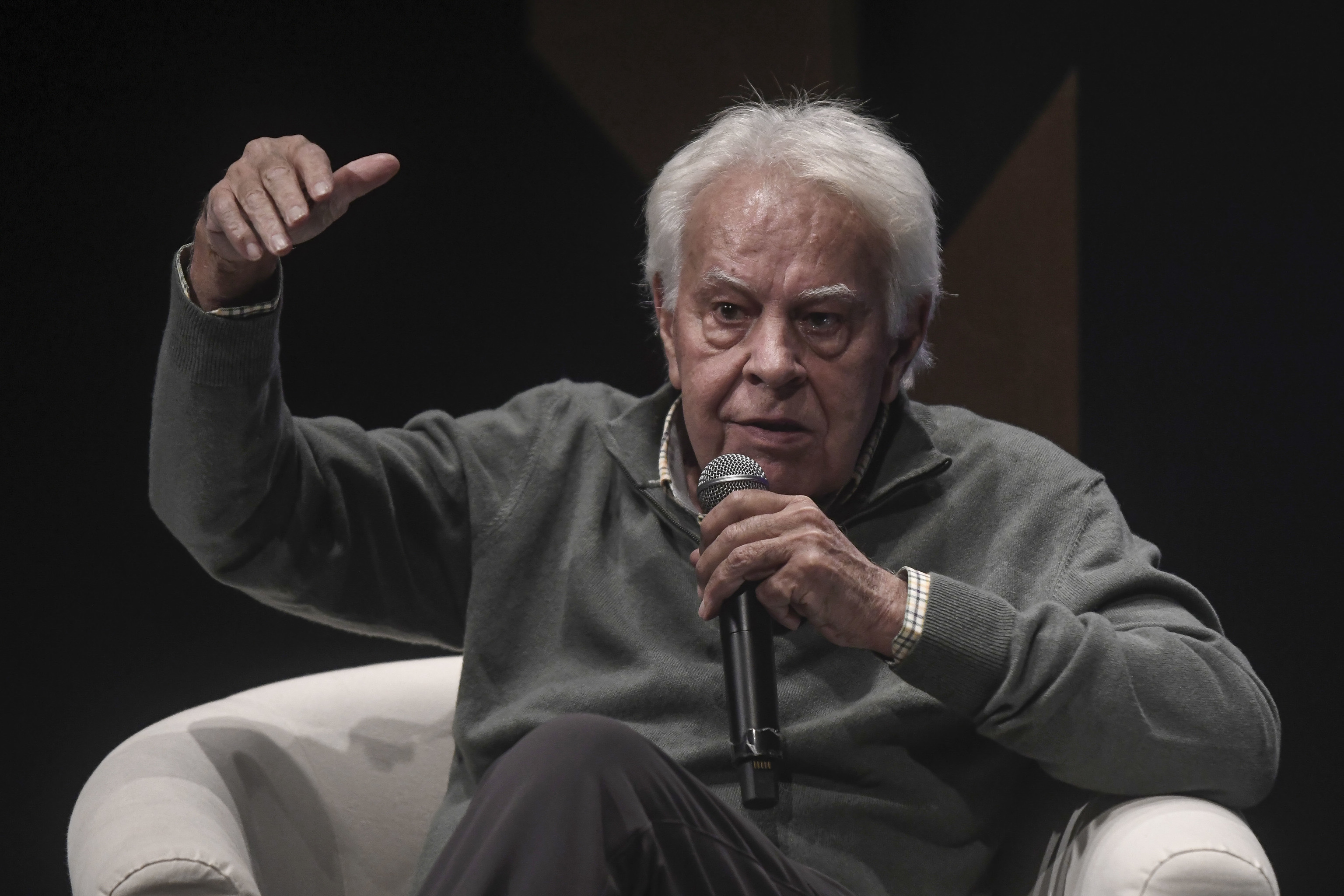 El ex presidente del Gobierno Felipe González.