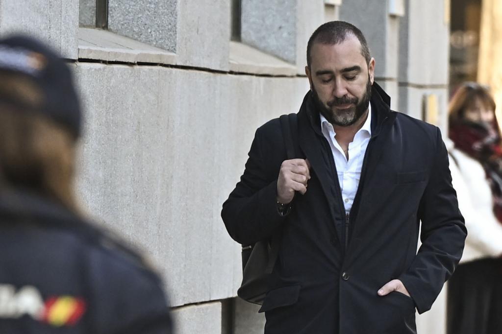 Víctor de Aldama abandona la Audiencia Nacional tras declarar el pasado 27 de noviembre.