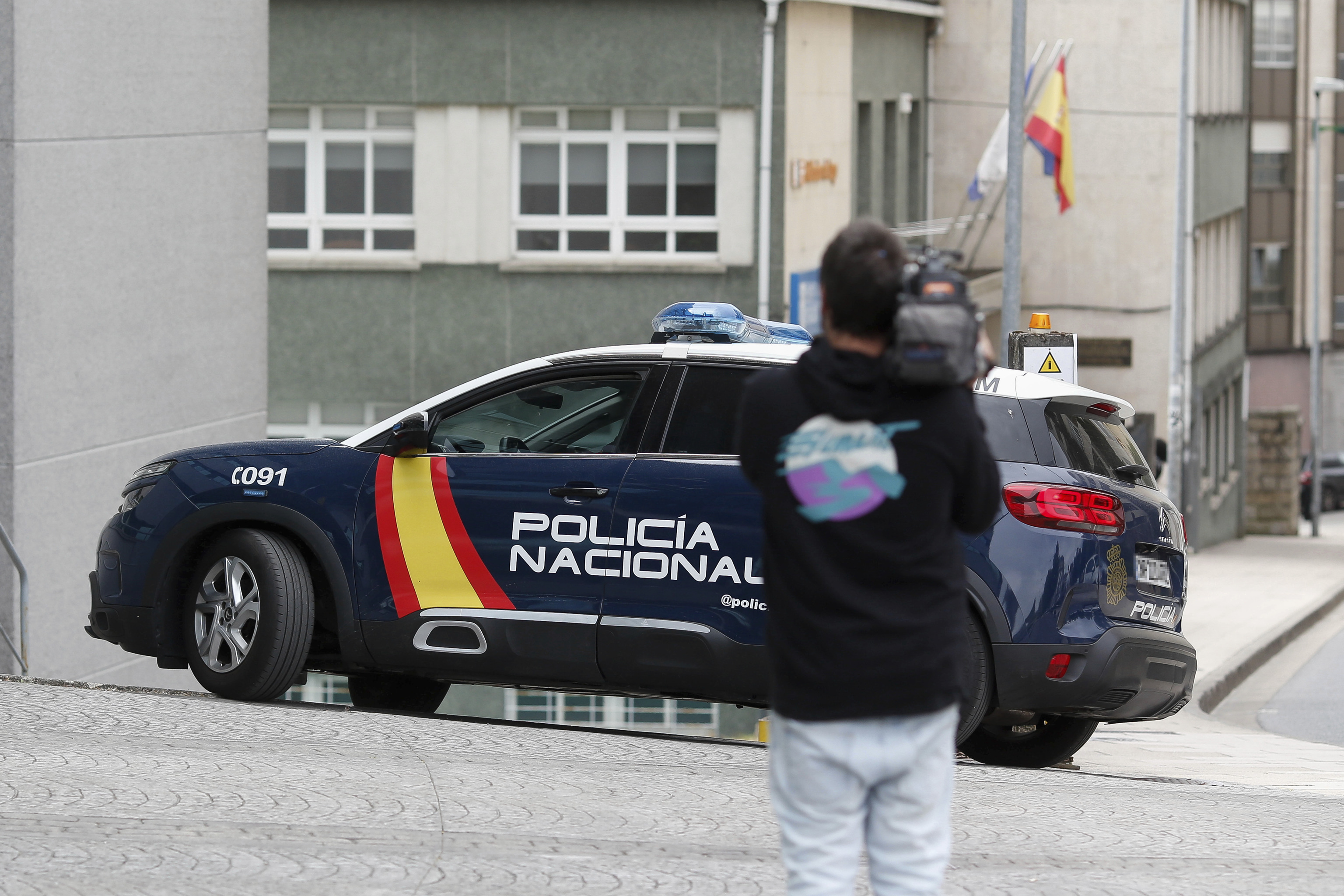 Un coche de la Policía Nacional.
