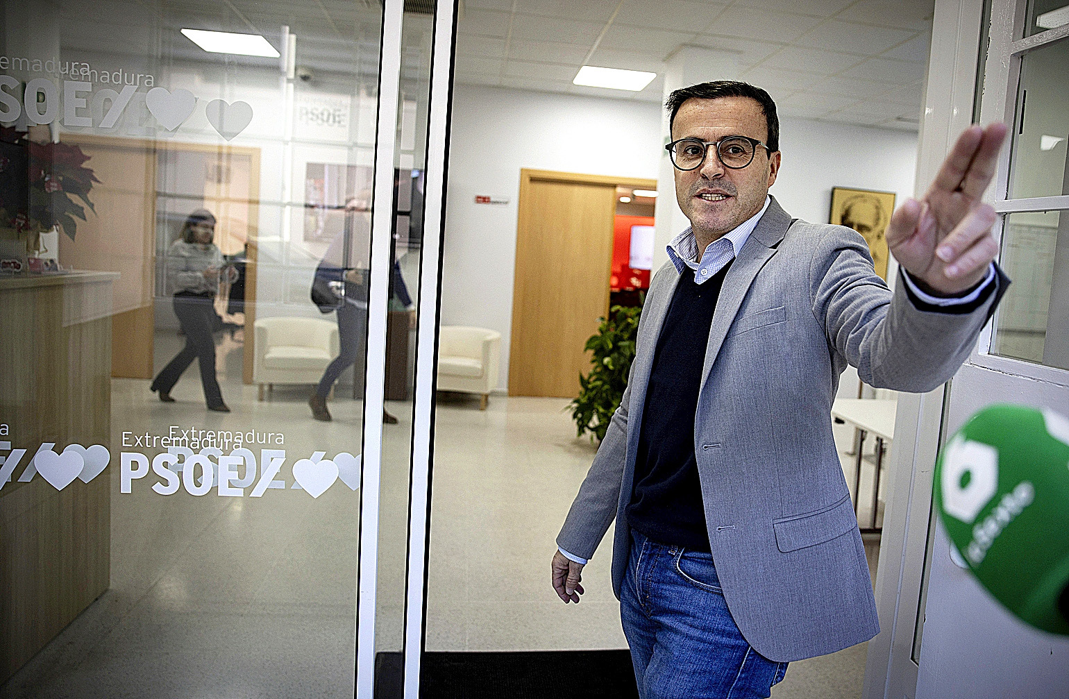 El ex secretario general del PSOE en Extremadura, Miguel Angel Gallardo, el pasado diciembre en Mérida.