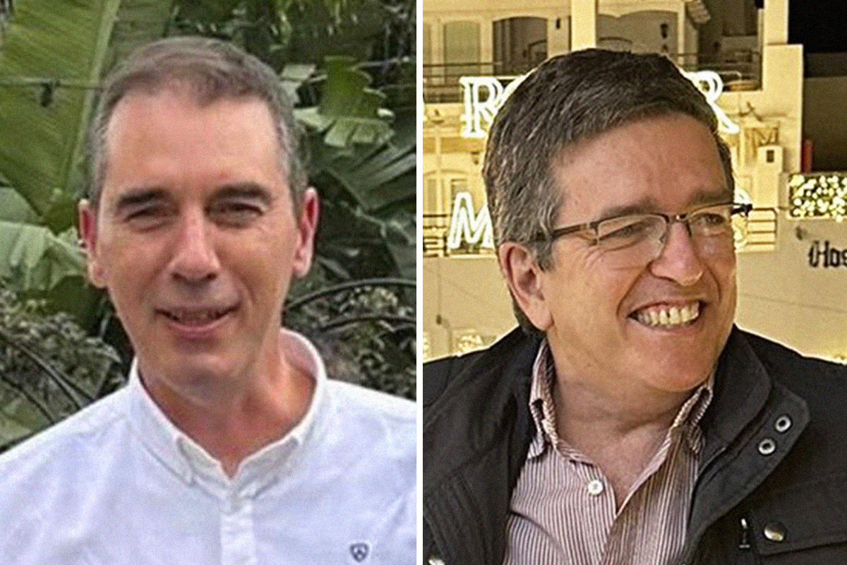 Andrés Gallardo, profesor de Penal y Ricardo Chamorro, funcionario de Instituciones Penitenciarias.