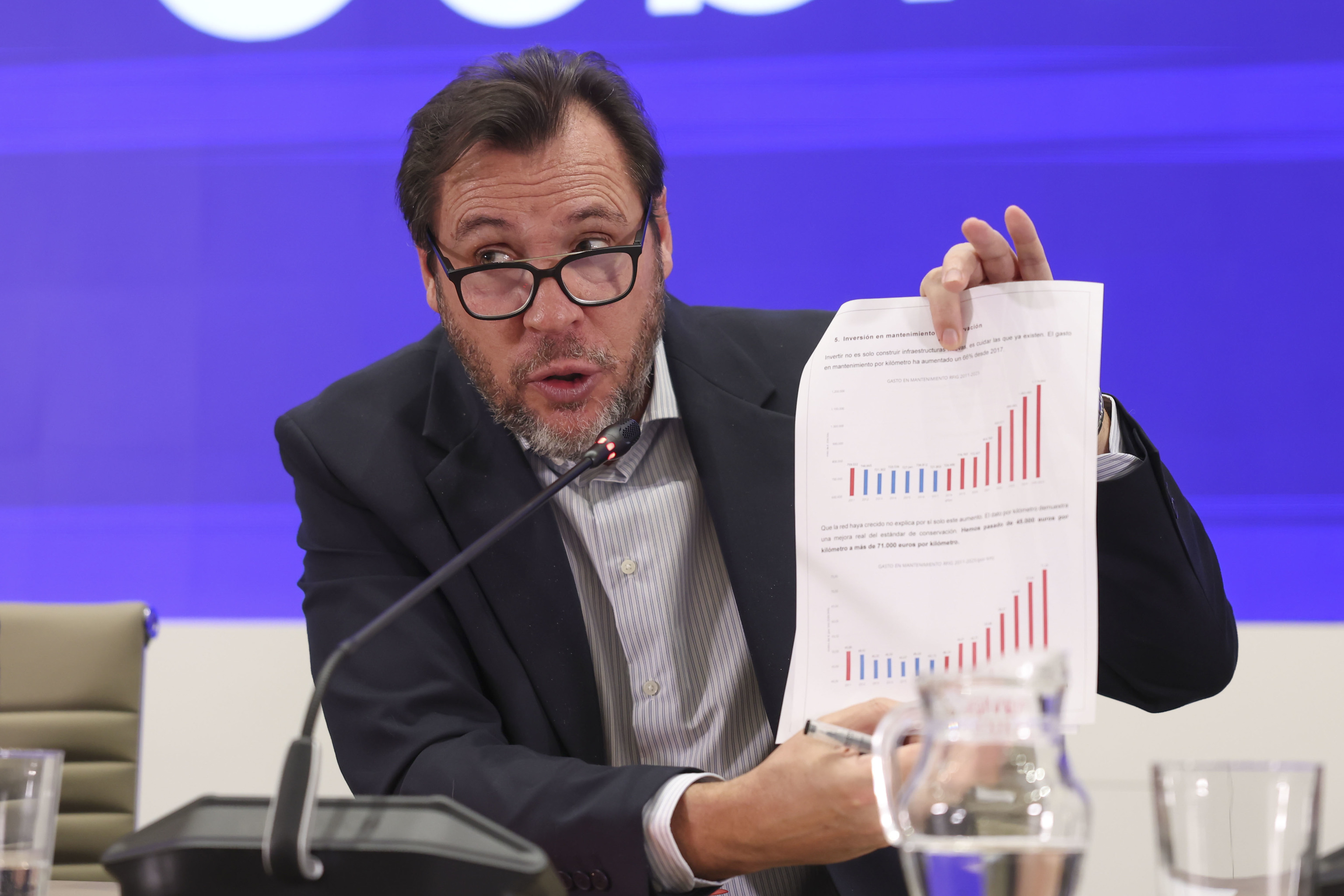 El ministro de Transportes, Óscar Puente.